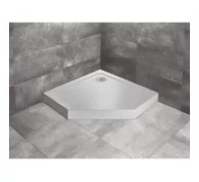 Акриловый поддон 100x100 см Radaway Doros PT Compact Stone White SDRPT1010-05-04S