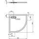 Приобрести Акриловый поддон 80x80 см Ideal Standard Ultra Flat New T4491V1 в магазине сантехники Santeh-Crystal.ru