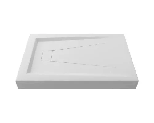 Приобрести Душевой поддон из литого мрамора 120х90 см Good Door Атриум ЛП00003 в магазине сантехники Santeh-Crystal.ru