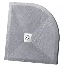 Душевой поддон из литого мрамора 90х90 см Vincea VST-4SQ9090G