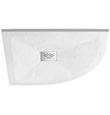 Душевой поддон из литого мрамора 120х90 см Vincea VST-4SQ9012W-L