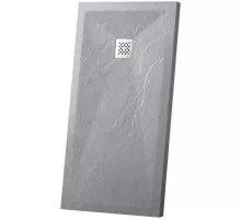 Душевой поддон из литого мрамора 100х80 см Vincea VST-4SR8010G