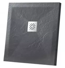 Душевой поддон из литого мрамора 90х90 см Vincea VST-4SR9090A