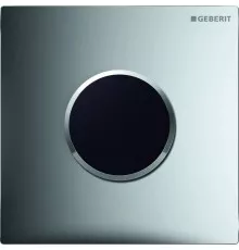 Система электронного управления смывом писсуара, питание от сети, защитная крышка типа 10 Geberit матовый хром/глянцевый хром 116.025.KN.1