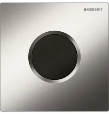 Система электронного управления смывом писсуара, питание от батарей, защитная крышка типа 01 Geberit матовый хром 116.031.46.5