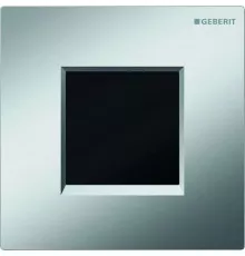 Система электронного управления смывом писсуара, питание от батарей, защитная крышка типа 30 Geberit матовый хром 116.037.KN.1