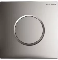Система пневматического управления смывом писсуара, смывная клавиша типа 10 Geberit глянцевый хром/матовый хром/глянцевый хром 116.015.KH.1