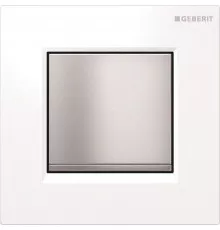 Система пневматического управления смывом писсуара, смывная клавиша типа 30 Geberit белый/матовый хром/матовый хром 116.017.KL.1