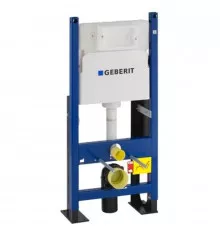 Монтажный элемент для подвесного унитаза, H112, для клавиш Delta, 12 см (UP100) Geberit Duofix  457.570.00.1