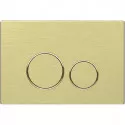 Кнопка смыва Vincea VFP-005BG для инсталляции, золотой матовый/золотой/золотой матовый
