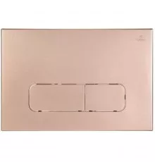 Кнопка смыва AltroBagno AltroBagnoPFP002FQ для инсталляции, розовое золото матовый
