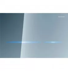 Смывная клавиша Geberit Sigma80 зеркальное стекло,питание от сети, для двойного смыва, бесконтактная 116.090.SM.1