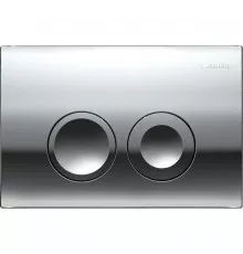 Смывная клавиша Geberit Delta21 глянцевый хром для двойного смыва 115.125.21.1