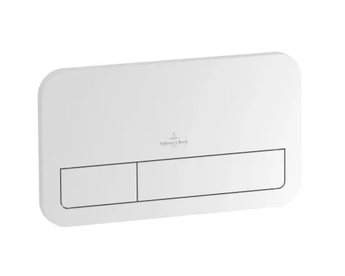 Купить Смывная клавиша Villeroy & Boch ViConnect 200S матовый хром 92249069 в магазине сантехники Santeh-Crystal.ru