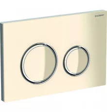 Смывная клавиша Geberit Sigma 21 песочно-серый/глянцевый хром/песочно-серый 115.884.TG.1