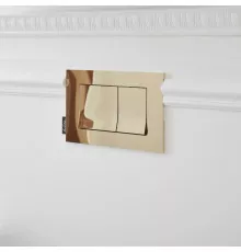 Кнопка смыва золотой Jacob Delafon E20858-BGG