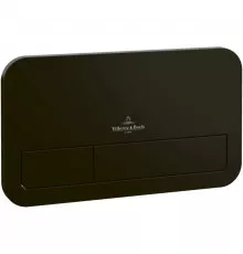 Смывная клавиша Villeroy & Boch ViConnect 200S черный матовый 922490AN