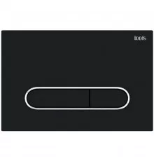 Смывная клавиша IDDIS Unifix черный матовый/глянцевый хром/черный матовый UNI71MBi77