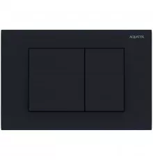 Смывная клавиша Aquatek черный матовый KDI-0000012