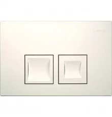 Смывная клавиша Geberit Delta50 белый для двойного смыва 115.135.11.1