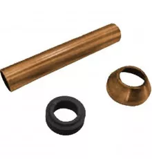 Сливная труба для скрытого бачка бронза Kerasan 755293br