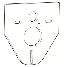 Звукоизолирующий комплект для унитаза и биде Noken N396360000