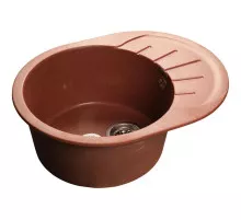 Кухонная мойка красный марс GranFest Rondo GF-R580L