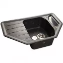 Кухонная мойка черный GranFest Corner GF-C800E