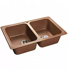 Кухонная мойка терракот GranFest Standart GF-S780K