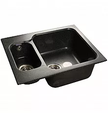 Кухонная мойка черный GranFest Standart GF-S615K