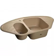 Кухонная мойка бежевый GranFest Corner GF-C960E