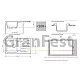 Заказать Кухонная мойка красный марс GranFest Standart GF-S850L в магазине сантехники Santeh-Crystal.ru