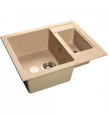 Кухонная мойка песочный GranFest Quadro GF-Q610K