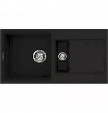 Кухонная мойка темный шоколад Tetogranit Omoikiri Sakaime 86-2-DC