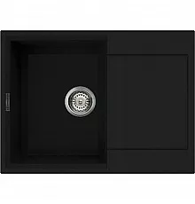 Кухонная мойка черный Tetogranit Omoikiri Sakaime 68-BL