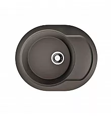 Кухонная мойка темный шоколад Artgranit Omoikiri Manmaru 62-DC