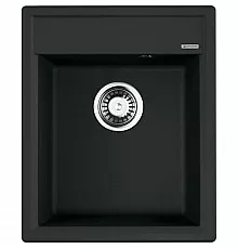 Кухонная мойка черный Artgranit Omoikiri Daisen 42-BL
