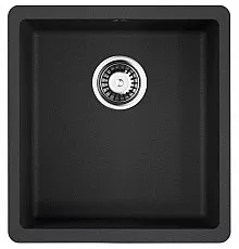 Кухонная мойка черный Artgranit Omoikiri Kata 40-U-BL