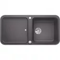 Кухонная мойка Blanco Yova XL 6S InFino темная скала 523595 Кухонная мойка Blanco Yova XL 6S InFino темная скала 523595