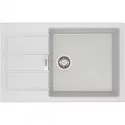 Кухонная мойка Tectonite Franke Sirius SID 651-78/45 полярный белый 114.0489.214 Кухонная мойка Tectonite Franke Sirius SID 651-78/45 полярный белый 114.0489.214