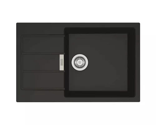 Купить Кухонная мойка Tectonite Franke Sirius SID 651-78/45 оникс 114.0489.216 в магазине сантехники Santeh-Crystal.ru
