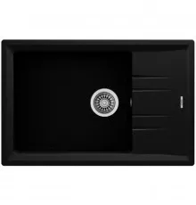 Кухонная мойка Teka Stone 60 S-TG 1B 1D черный металлик 115330031