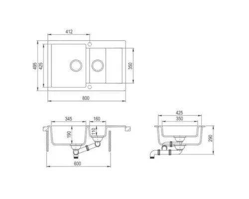 Купить Кухонная мойка Teka Clivo 60 B-TQ песочный 40148023 в магазине сантехники Santeh-Crystal.ru