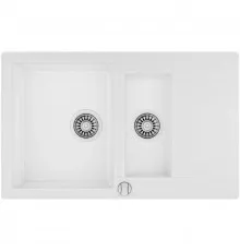 Кухонная мойка Teka Clivo 60 B-TQ белый мрамор 40148024