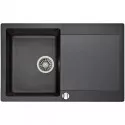 Кухонная мойка Teka Clivo 45 B-TQ черный металлик 40148000
