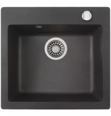 Кухонная мойка Teka Clivo 50 S-TQ черный металлик 40148010