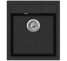 Кухонная мойка Teka Estela 45 S-TQ 1B черный металлик 40148070