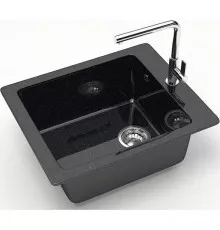 Кухонная мойка Marrbaxx Линди Z8 черный глянец Z008Q004