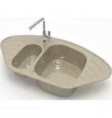 Кухонная мойка Marrbaxx Аделис Z23 песочный глянец Z023Q005