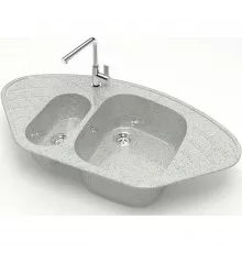 Кухонная мойка Marrbaxx Аделис Z23 светло-серый глянец Z023Q010